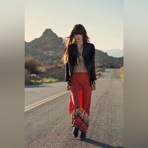 Rare! Spell Desert Wander Skirt in Red 12